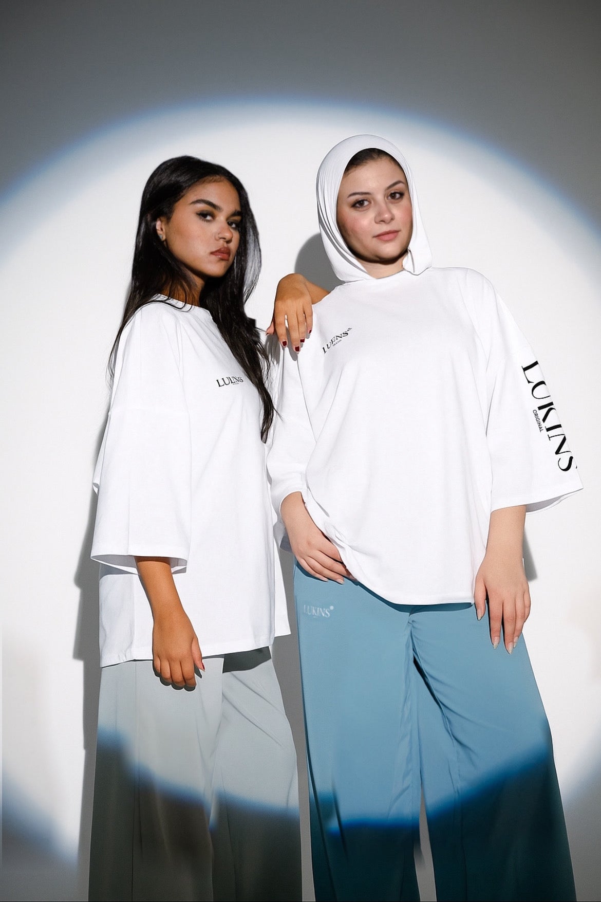 T-shirt Modern Oversize - White