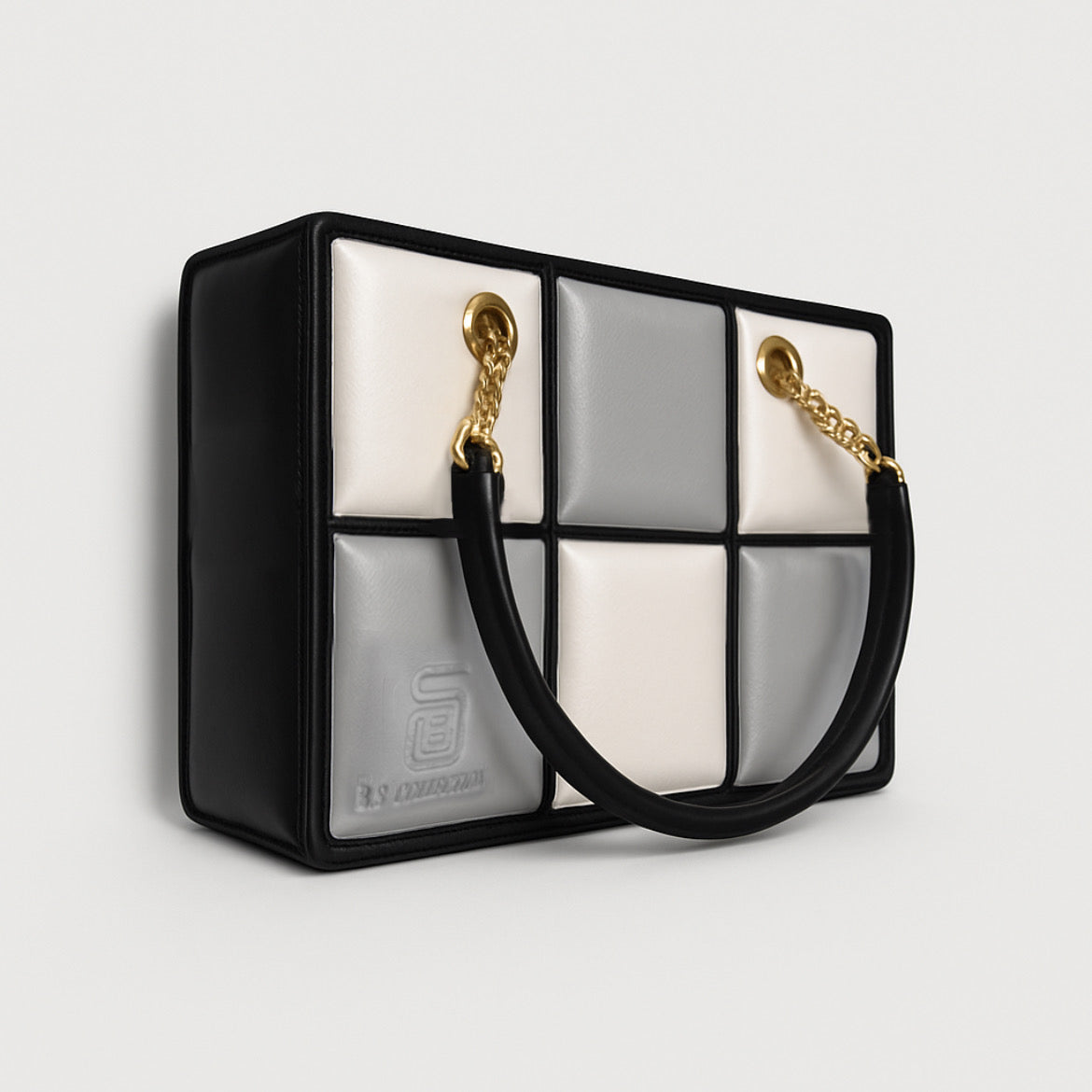 Elegant hand bag and shoulder bag for women - Grey