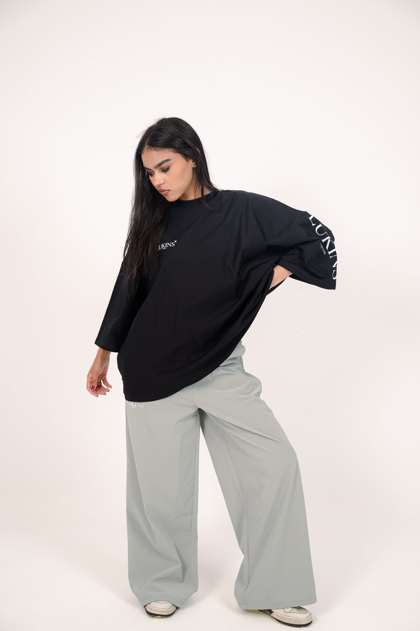 T-shirt Modern Oversize - Black