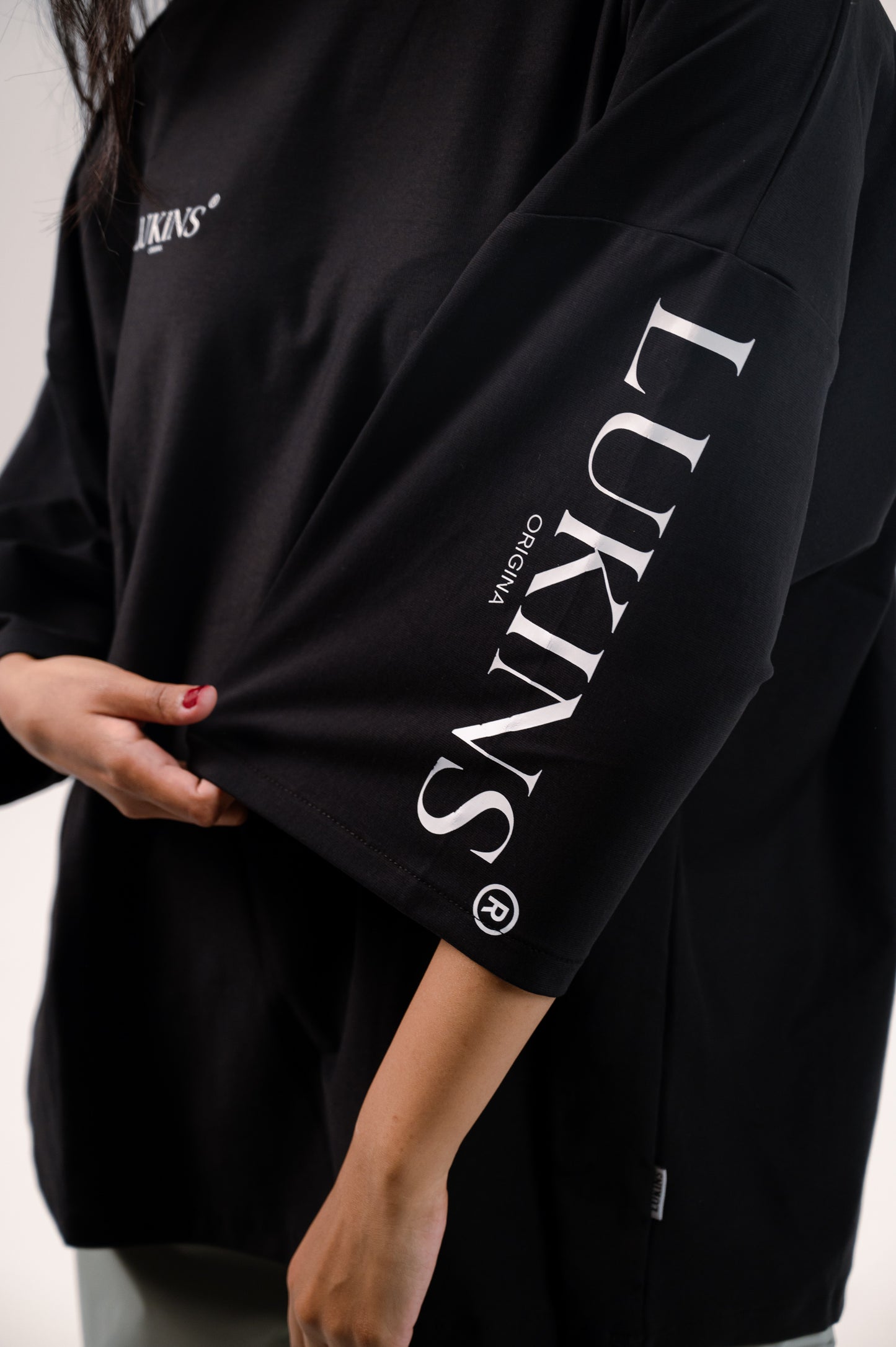 T-shirt Modern Oversize - Black