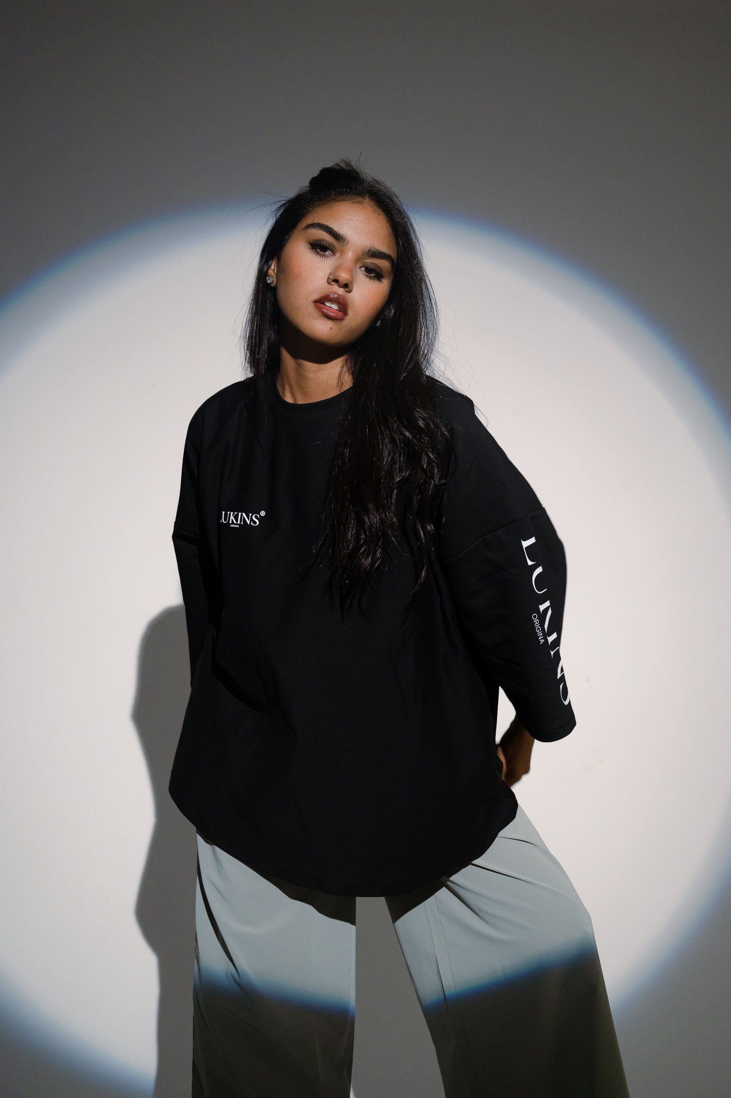 T-shirt Modern Oversize - Black