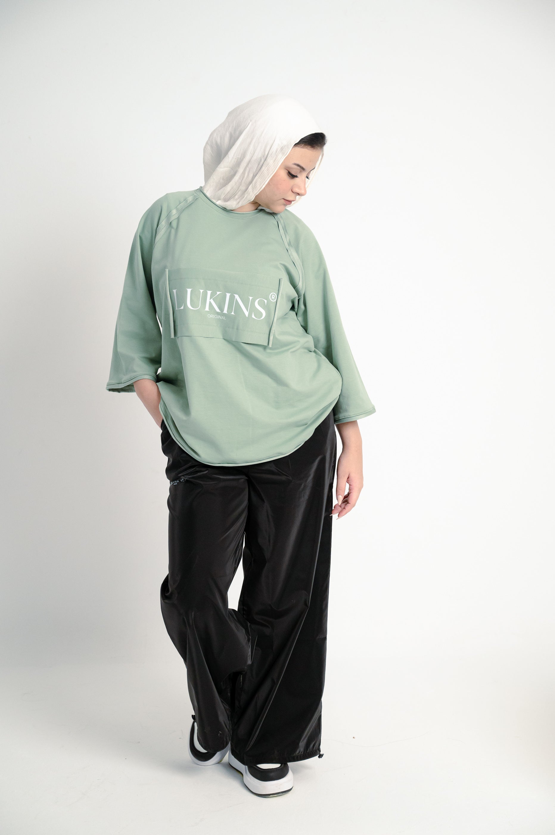 T-shirt Casual Modern - Mint
