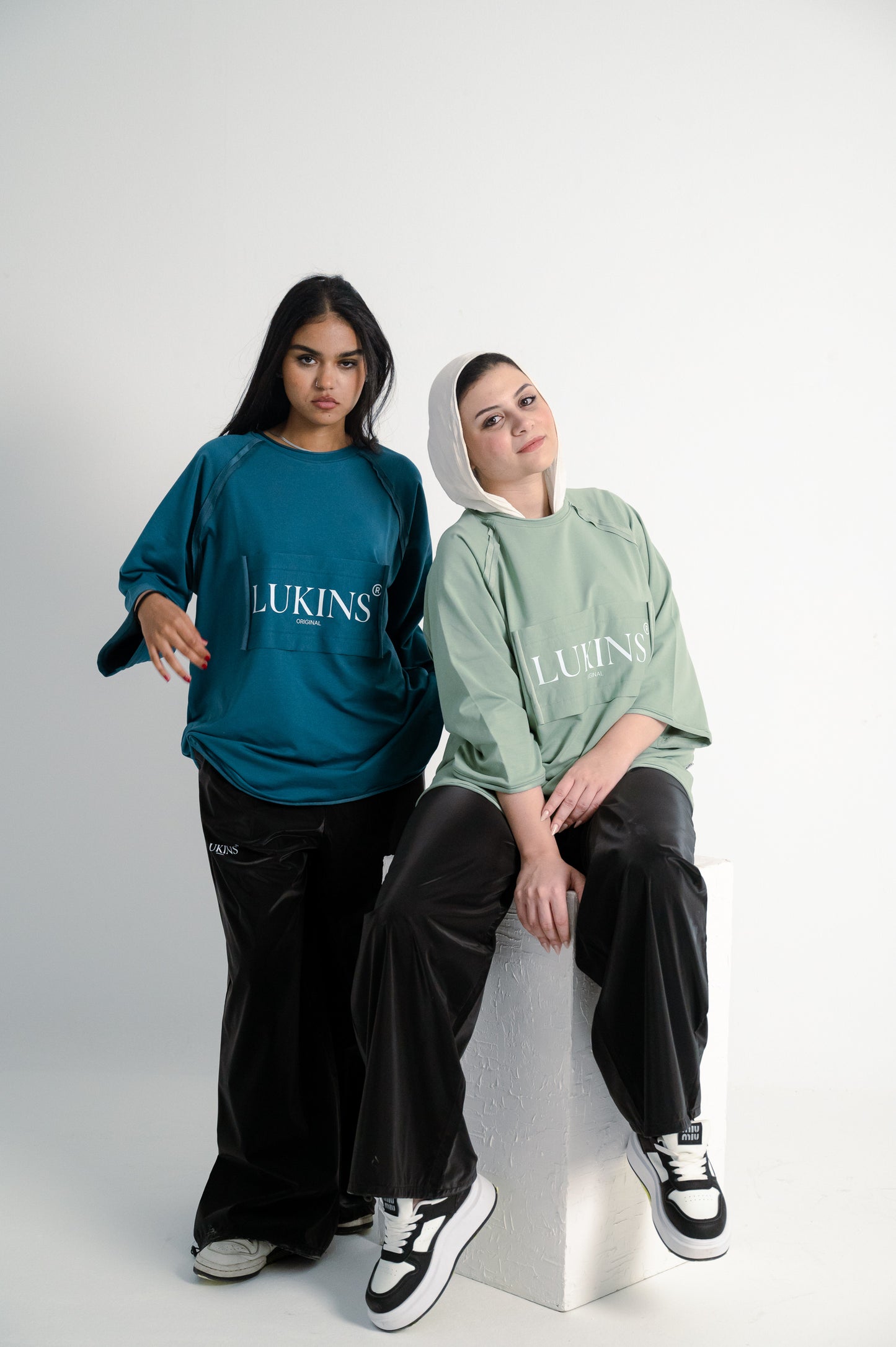 T-shirt Casual Modern - Mint