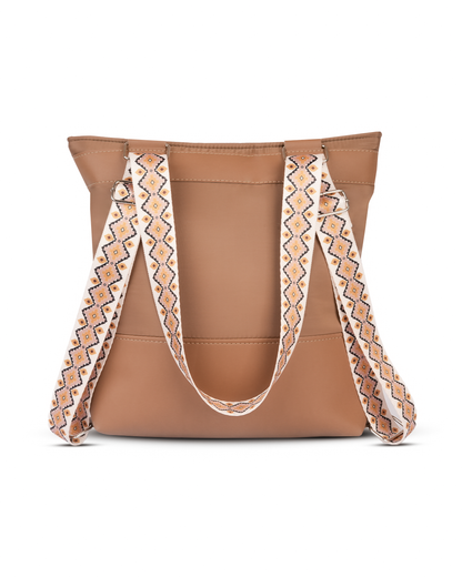 Twingo waterproof bag shoulder or backpack in Cafe from B.S