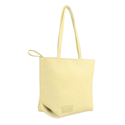Women's tote bag, practical and comfortable design - Yellow