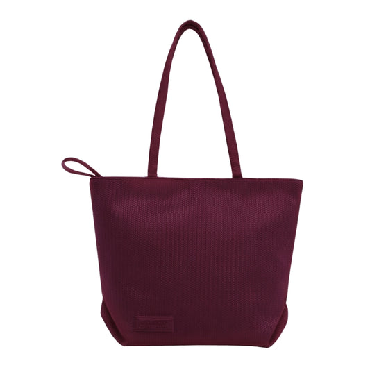 Women's tote bag, practical and comfortable design - Burgundy
