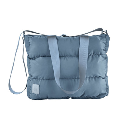 Large Capacity Waterproof High Quilted Shoulder Bag & Crossbag in Babyblue