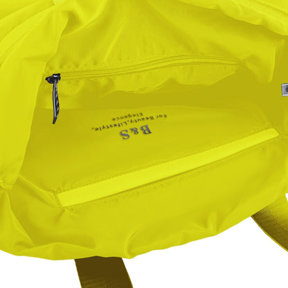Large Capacity Waterproof High Quilted Shoulder Bag & Crossbag in Yellow