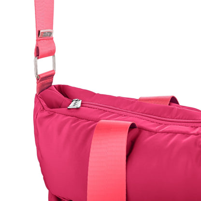 Large Capacity Waterproof High Quilted Shoulder Bag & Crossbag in Pink