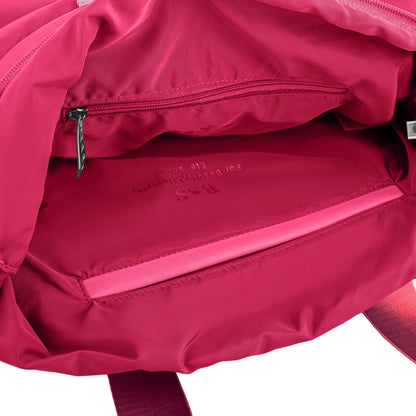 Large Capacity Waterproof High Quilted Shoulder Bag & Crossbag in Pink