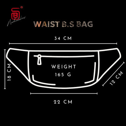 BS Waist Bag A stylish, versatile waist bag in Cafe