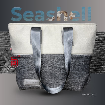Quality Soft Burlap Canvas Bag in Gray