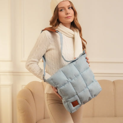 Elegant and Practical BS Crossbody Bag with a Modern Design in Babyblue