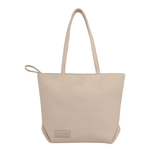 Women's tote bag, practical and comfortable design - Beige