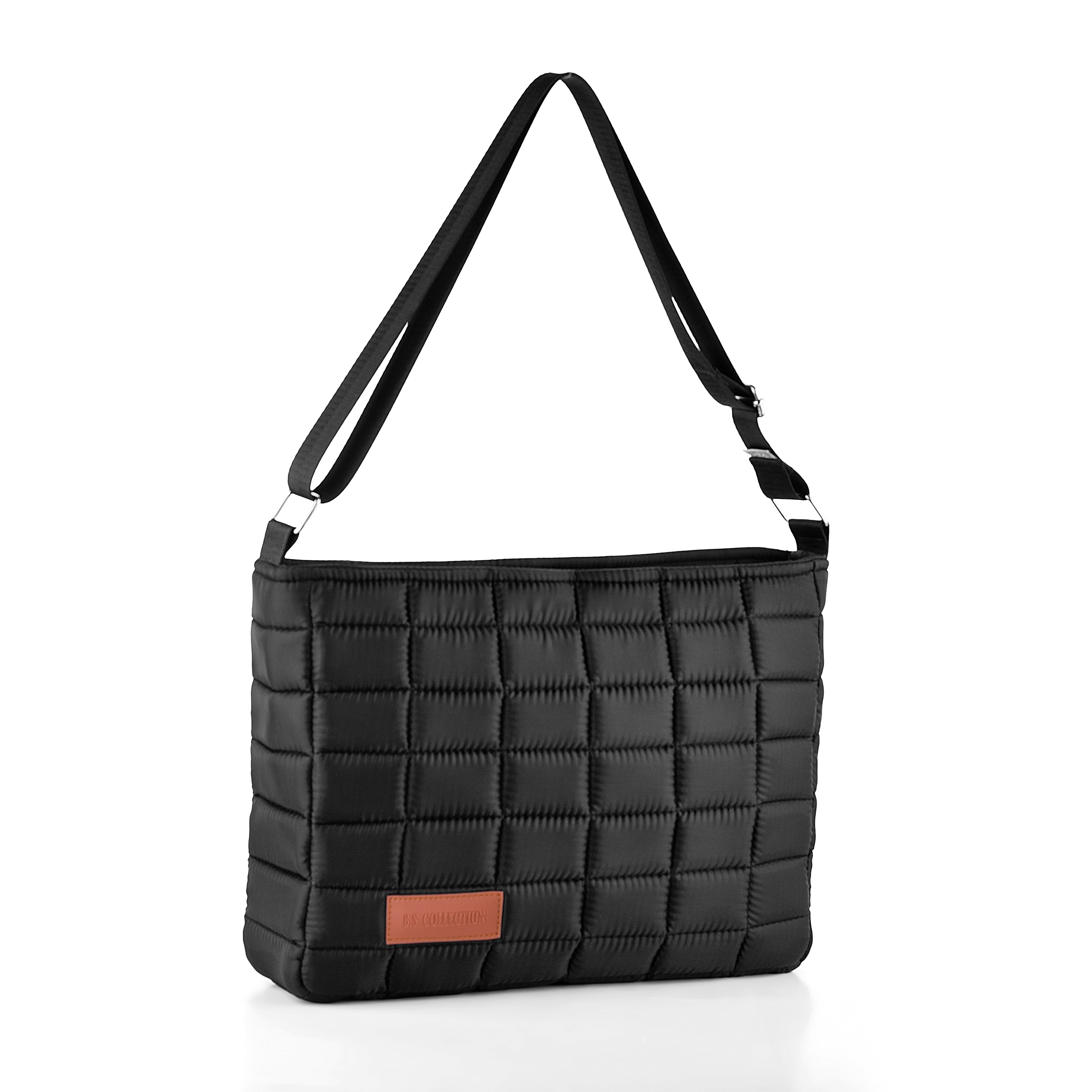 Soft Quilted Fabric Shoulder and cross bag