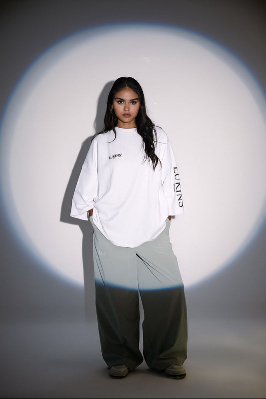 T-shirt Modern Oversize - White