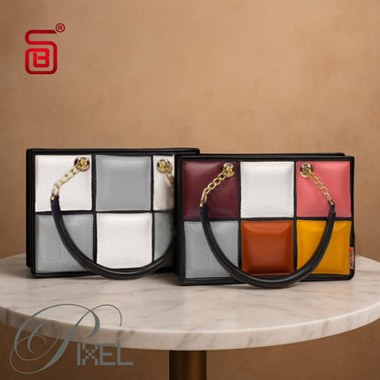 Elegant hand bag and shoulder bag for women - Black