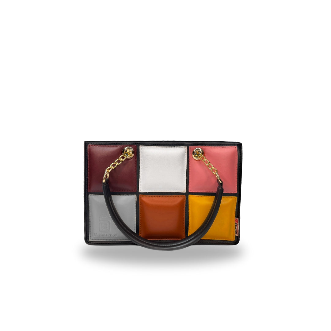 Elegant hand bag and shoulder bag for women - Black