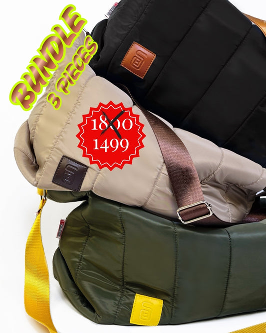 Bundle Luxury Large Tote Bag and Elegant Multi-Purpose Women’s Shoulder Bag